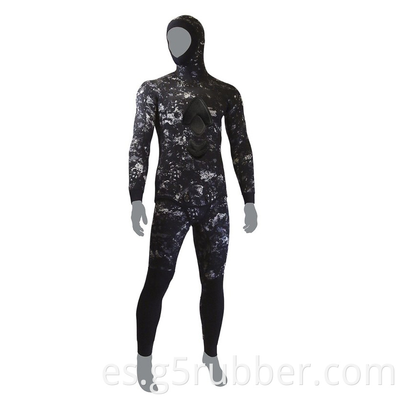 7mm Spearfishing Wetsuitsc 2 Pieces Hunting Fishing